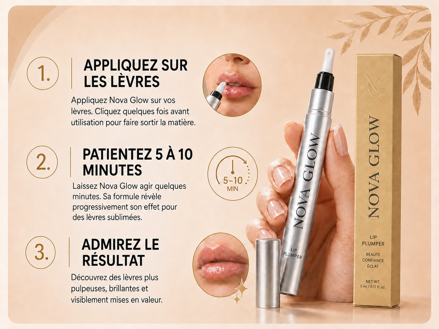 Acide hyaluronique Lip Plumper